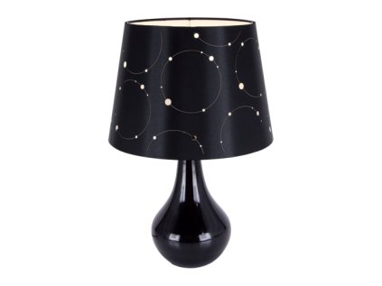 5185 moderna stolna lampa larysa e14 black