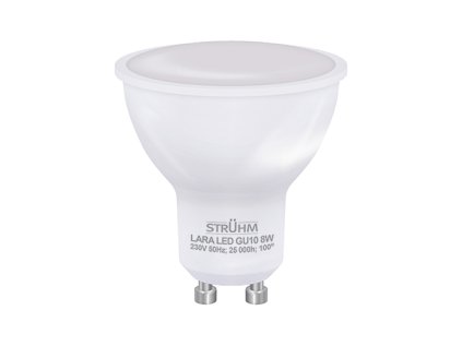 5194 led ziarovka lara led gu10 8w neutral white