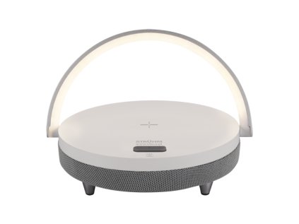 5353 stmievatelna stolna lampa s bezdrotovym nabijanim saturn led white speaker
