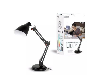 6685 kancelarska lampa lilly nilsen e27 black