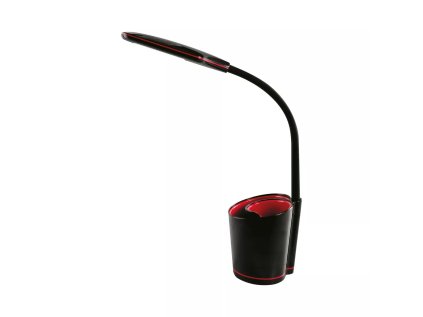 6757 kancelarska lampa elsa nilsen led black red