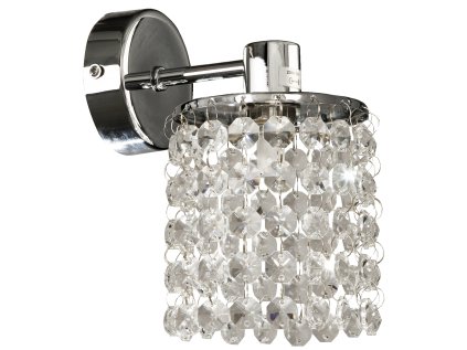 ROYAL Nástenné svietidlo 1X40W G9 Chrome Crystals