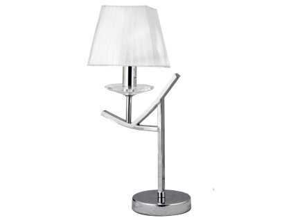 VALinenCIA Stolná lampa 1X40W E14 Chrome H-45