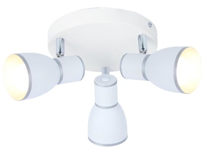 FIDO Stropné svietidlo 3X40W E14 White Chrome