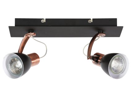 MARKUS Spot 2X50W GU10 Black Copper Without bulb