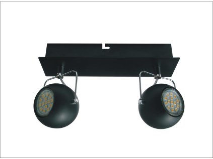 TONY Luster BAR 2X3W LED GU10 BLACK MAT