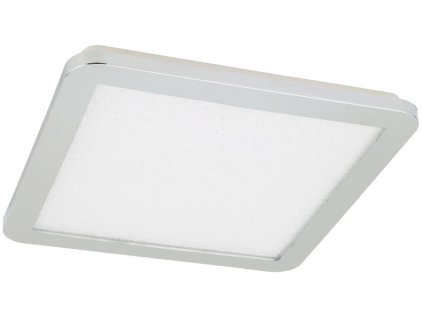 NEXIT Stropné svietidlo 30X30 18W LED IP44 Chrome GRANILA 3000K