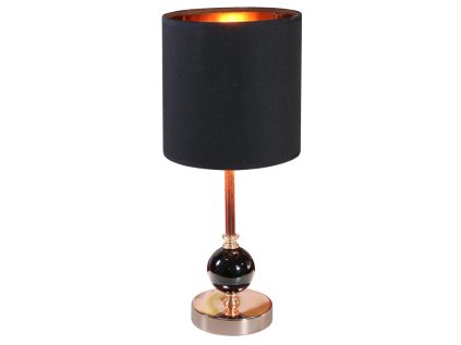 MELBA Stolná lampa 1X40W E14 Black