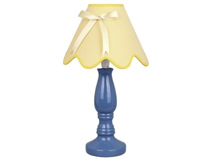 LOLA Stolná lampa 1X40W E14 Blue Gold