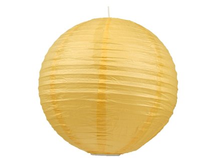 Lampshade Paper Sphere 40 Yellow