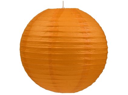 Lampshade Paper Sphere 50 Orange