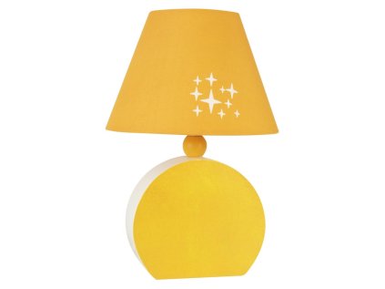 OFELIA Stolná lampa GAB. MDF 1X40W E14 Orange