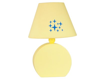 OFELIA Stolná lampa GAB. MDF 1X40W E14 Gold