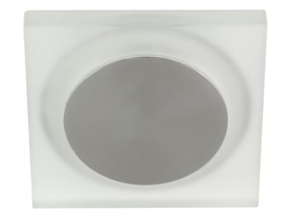 Celing Downlight  Square SS-29 AL/FR 1W LED 230V SZKŁO Frozen