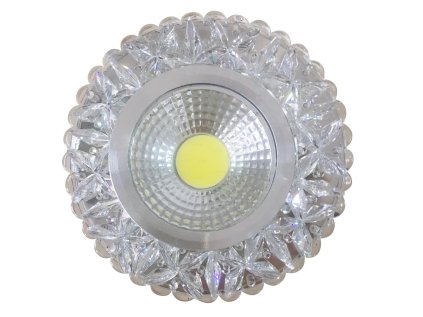 Celing Downlight  Round SAK-03 AL/TR 5W LED COB 230V Acrylic Glass Transparent