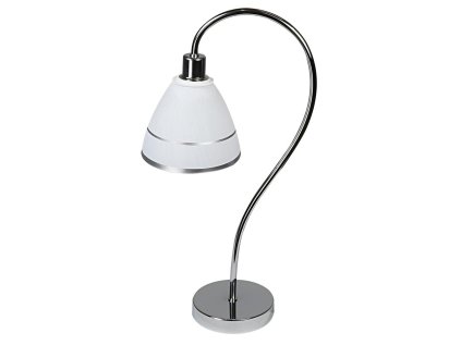 ELF Stolná lampa 1X40W E14 Chrome