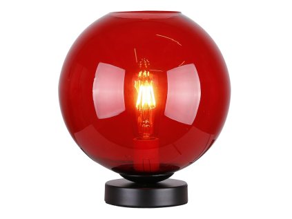 Tabel Lamp GLOBE  1X60W E27 Red