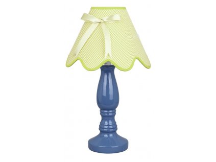 Tabel Lamp LOLA  Blue 1X40W E14 Shade Pistachio