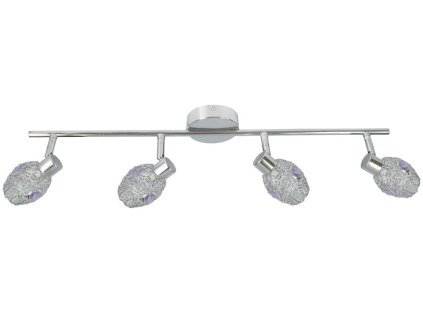 GOLDEN Bar Lamp 4X40W G9 Chrome Violet