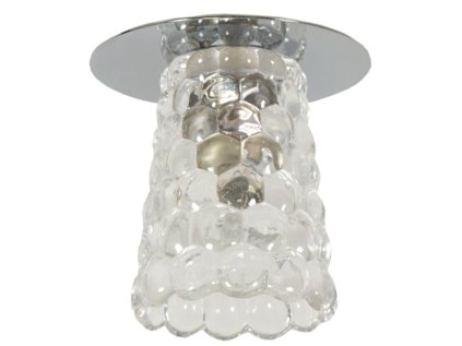 SK-75 CH/TR G9 CHROME Podhľadové svietidlo DECORATIVE 1X40W G9 CRYSTAL TRANSPARENT