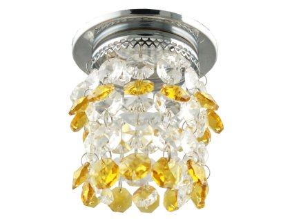 SK-68 CH/YE MR16 CHROME Podhľadové svietidlo DECORATIVE YELLOW MR16 50W