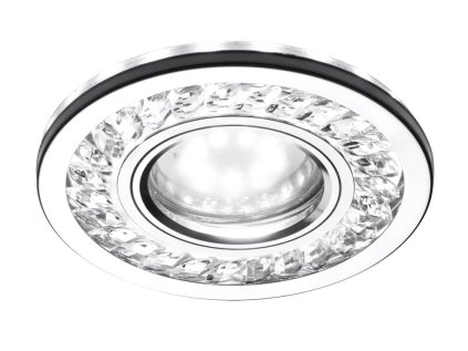 SK-92 CH/TR GU10 50W+LED SMD 3W 230V CHROME Podhľadové svietidlo  CONSTANT CRYSTALS CLEAR