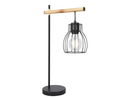 BERNITA Stolná lampa 1X60W E27 Black