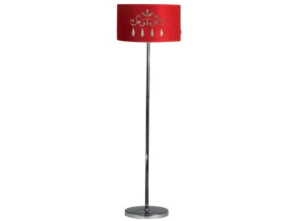 DECOR Stojacia lampa red 1X60W E27