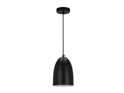 ICARO Luster lamp black 1X40W E27 black lampshade