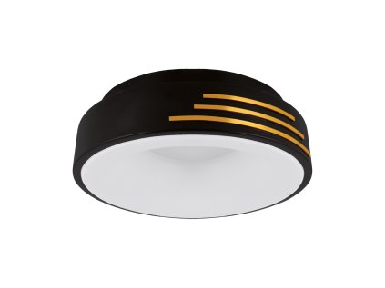 Stropné svietidlo LIBRUS LED C 24W BLACK/GOLD Neutral White
