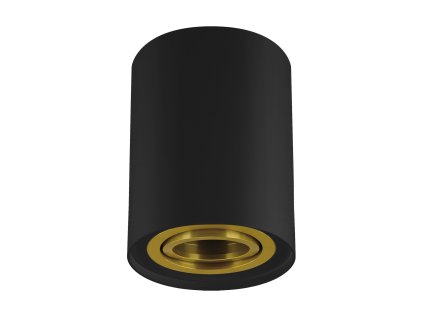 Stropné bodové prisadené svietidlo HARY C GU10 BLACK/GOLD