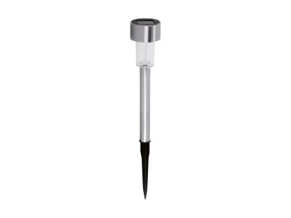 Solárne svietidlo PROSTO LED 30 0,06W CHROME Cold White