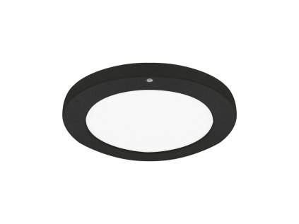 Prisadené stropné svietidlo s pohybovým senzorom OLGIERD LED C MVS 18W BLACK CCT