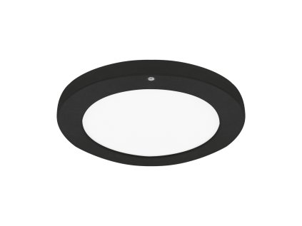 Prisadené stropné svietidlo s pohybovým senzorom OLGIERD LED C MVS 24W BLACK CCT