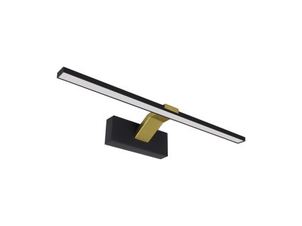 Kúpeľňové svietidlo nad zrkadlo LIMBA LED 11W BLACK/GOLD CCT
