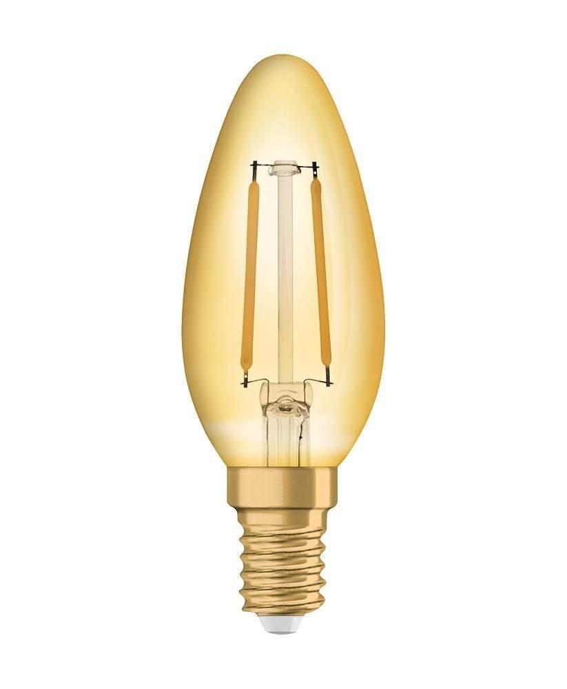 Bulb LED E14 2,5W 220LM 2400K VINTAGE B22 Candle OSRAM