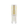 4843 led ziarovka bob smd led g9 4w warm white