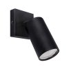 5074 nastenne bodove svietidlo manam gu10 1d black