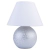 6028 moderna stolna lampa kula e14 biely mramor