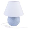 6031 1 moderna stolna lampa kula e14 sedy mramor