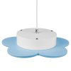 6046 1 detsky luster fiore led 19w azurova
