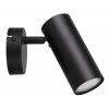 COLLY Nástenné svietidlo Black 1X15W GU10 Black lampshade