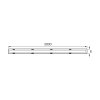 LED pásik LARGO LED 3M COB Cold White