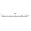 LED pásik LATE LED 5 m 150 RGB IP65 BLISTER