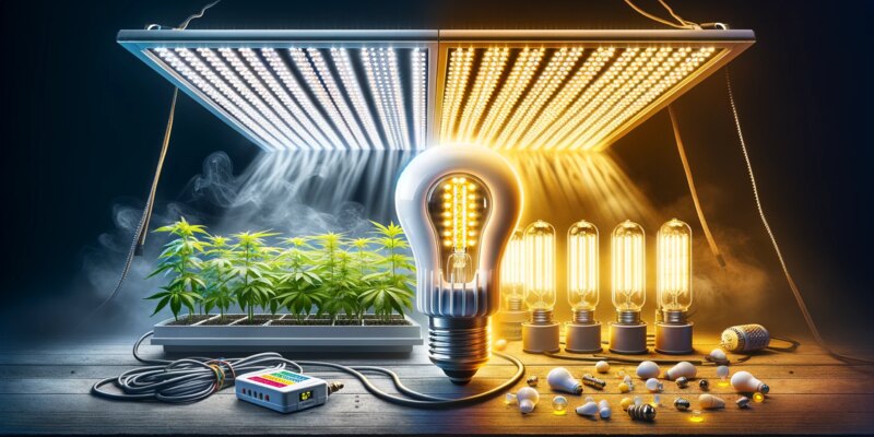 Pět klíčových aspektů při přechodu osvětlení pro rostliny z HPS na LED