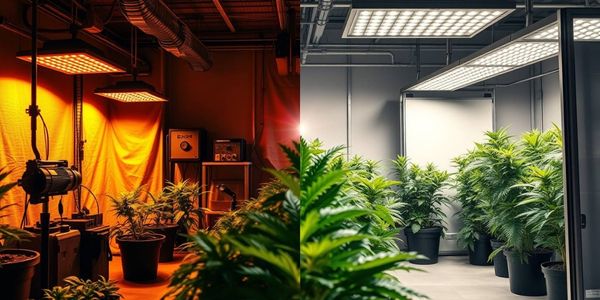 Pět klíčových aspektů při přechodu osvětlení pro rostliny z HPS na LED