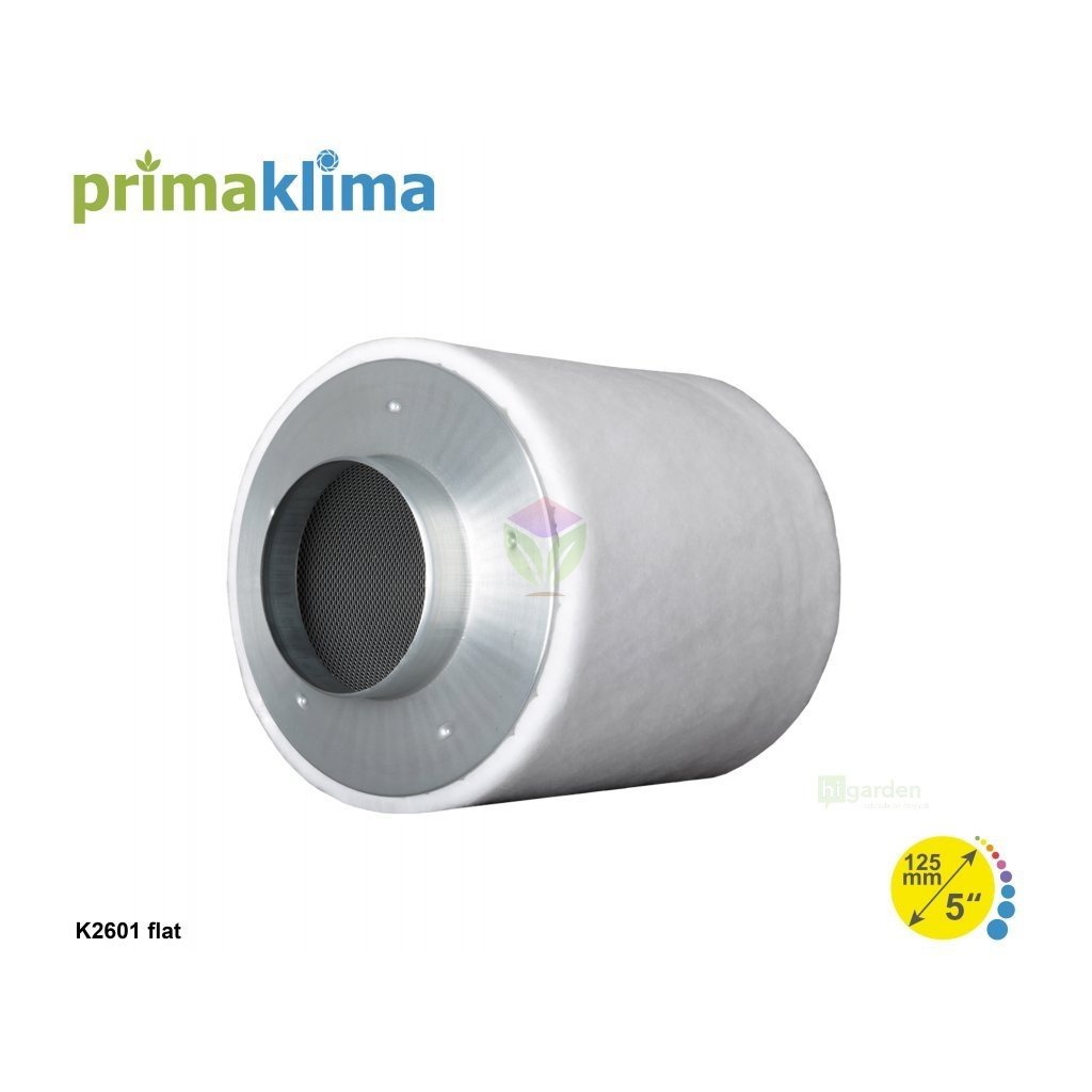 36374 prima klima eco filter k2601 flat 125mm 440 m3 h