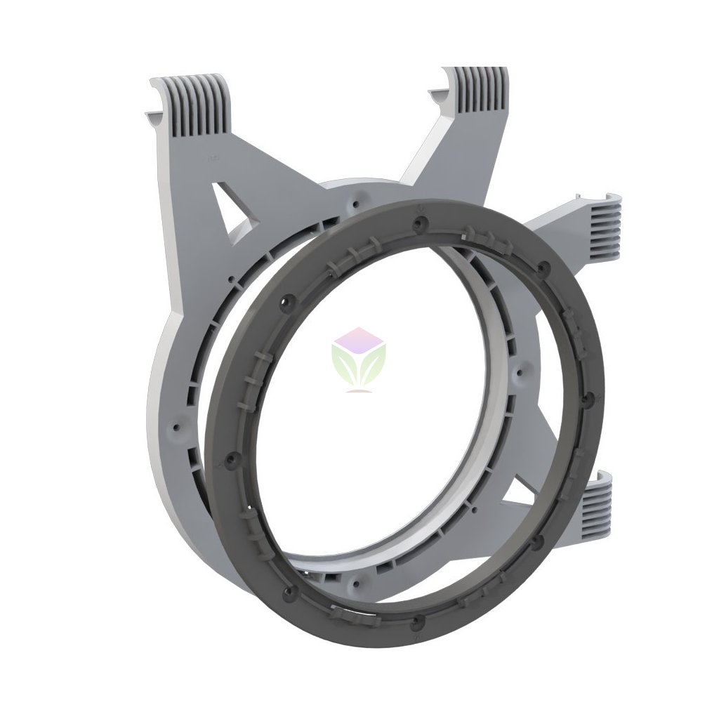 Secret Jardin Ducting Flange DF25 příruba na 25mm tyč (Dark Room)