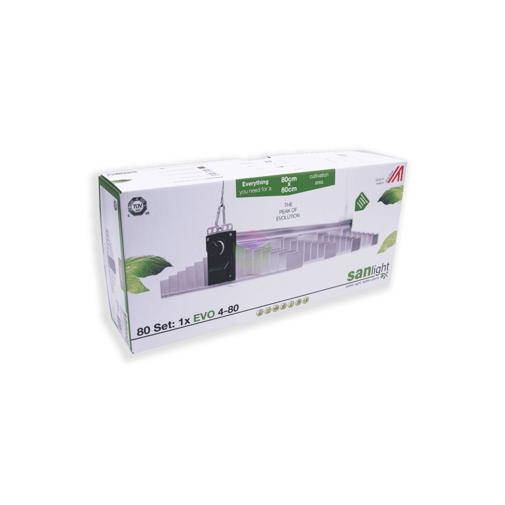SANlight EVO LED Set 80 265W pro 80x80 cm 3 µmol/J V1.5