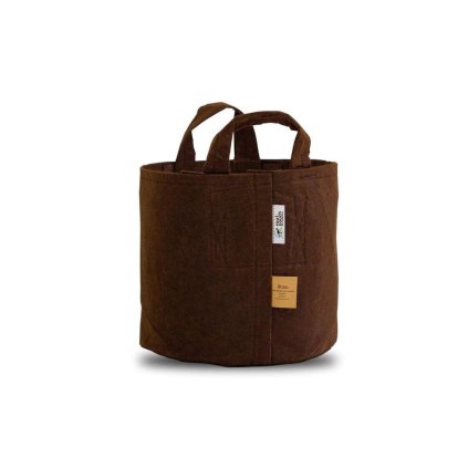 40688 root pouch textilni kvetinac boxer brown 12l